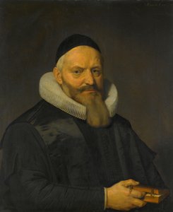 Portrait of Anthony de Wale (1573-1639). Professor of Theology at the University in Leiden by David Bailly