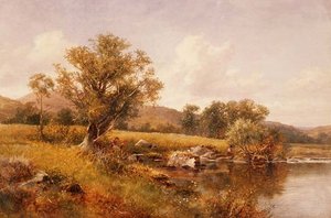 The Banks of the Llugwy, North Wales