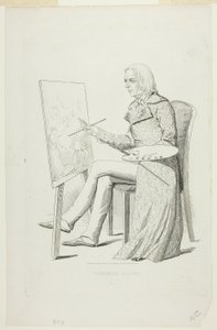 Washington Allston by David Claypoole Johnston