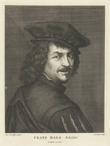 Portrait of the Painter Frans Hals by David Coster