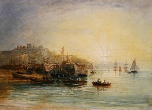 Fishing Boats at Dover by David Cox