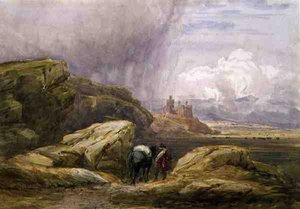 Harlech Castle by David Cox