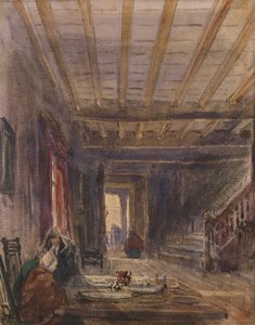 Interior with Figures at a Table