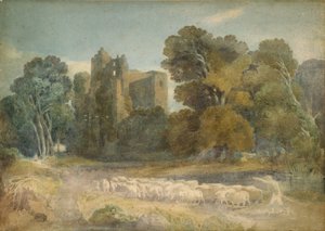 Kenilworth Castle in Warwickshire by David Cox