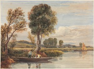On the Thames by David Cox