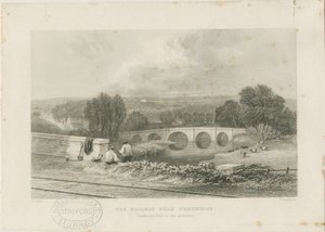 Penkridge Town - Railway and Bull Bridge by David Cox