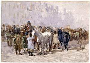 The Birmingham Horse Fair by David Cox