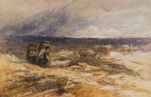 The Peat Gatherers near Bettws-Y-Coed, North Wales by David Cox