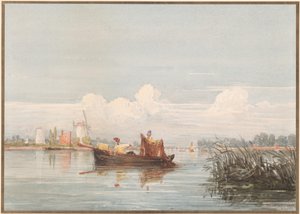 The Thames at Battersea by David Cox