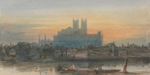 Westminster from Lambeth by David Cox