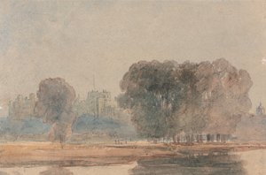 Windsor Castle from the Brocas by David Cox