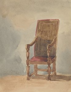 Study of an Antique Armchair