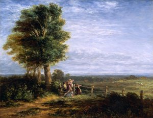 The Skylark, 1849 by David Cox the elder