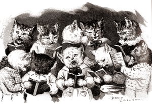 Singing Cat Choir, Early 20th Century
