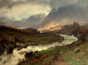 A Break in the Storm, Glen Lyon, Perthshire, Scotland