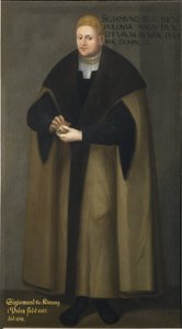 Portrait of Sigismund I of Poland by David Frumerie