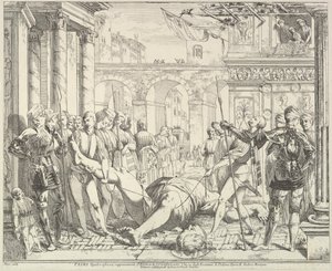 The Martyrdom of Saint Christopher, from The Story of Saints James and Christopher by David Giovanni