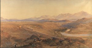 A Steam Train on the Ottoman Railway by David Hall McKewan