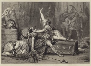 Scene from Antony and Cleopatra, at Drury Lane Theatre by David Henry Friston