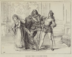 Scene from Hinko, at the Queens Theatre by David Henry Friston