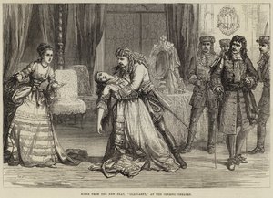 Scene from the New Play, Clancarty, at the Olympic Theatre by David Henry Friston