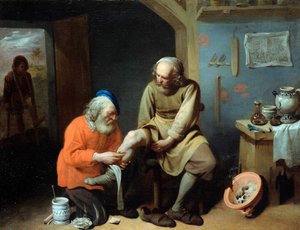 The Village Surgeon by David III Ryckaert