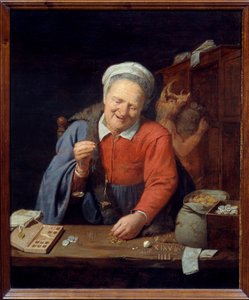 The Gold Weigher by David III Ryckaert