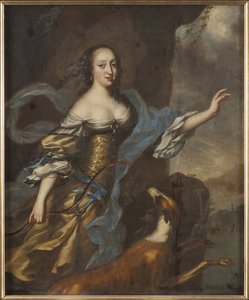 Portrait of Princess Anna Dorothea of Holstein-Gottorp