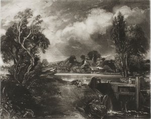 A Lock on the Stour, Suffolk