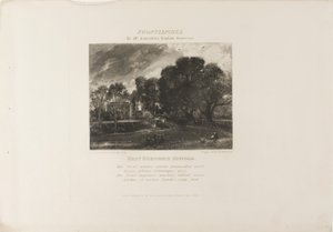 The River Stour, from Various Subjects of English Landscape Scenery