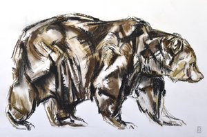Brown Bear Walking, 2012