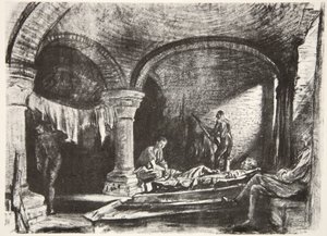 An Underground Billet, Illustration from 