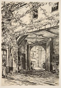 An Army Rendezvous in France, Illustration from 