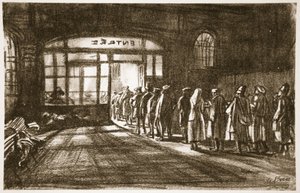 At a Base Station, Illustration from 