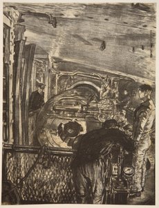 Inside the turret, illustration from 