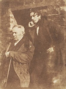 Rev. Miller and His Son Rev. Samuel Miller by Hill and Adamson