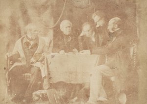 Sir David Brewster, Earle Monteith, Dr. Welsh & Two Others