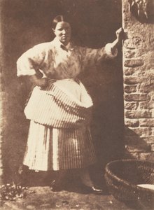 A Newhaven Fisherwoman, 1844 by David Octavius Hill, Robert Adamson