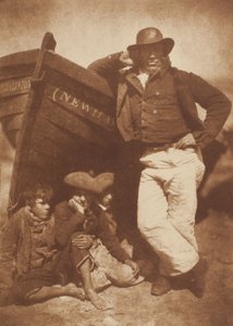 James Linton and Three Boys, Newhaven