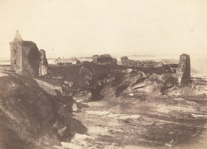 The Castle, St Andrews by David Octavius Hill and Robert Adamson