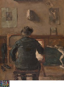 The Artist in his Studio