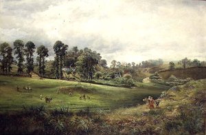 A Village Cricket Match by David Payne