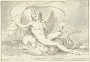 Sea God on a Dolphin