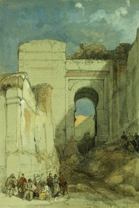 An Old Moorish Gateway, Granada
