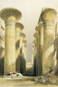 Central Avenue of the Great Hall of Columns, Karnak