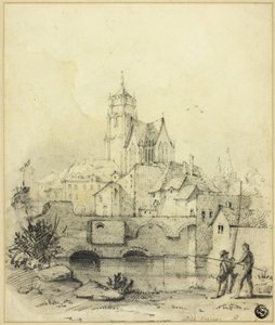 Dole, France by David Roberts