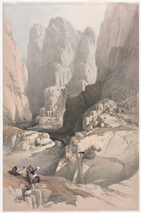 Entrance to Petra, the Theatre