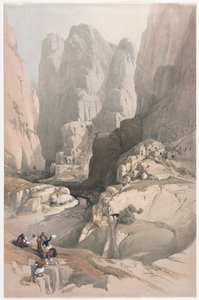 Entrance to Petra, the Theatre