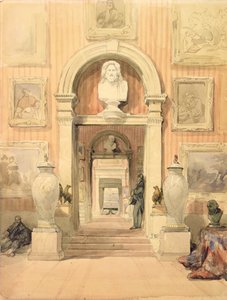 Interior of Thirlestaine House, Cheltenham by David Roberts