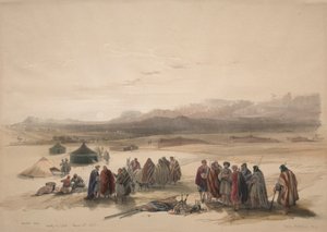 Mount Seir Wady el Chor by David Roberts